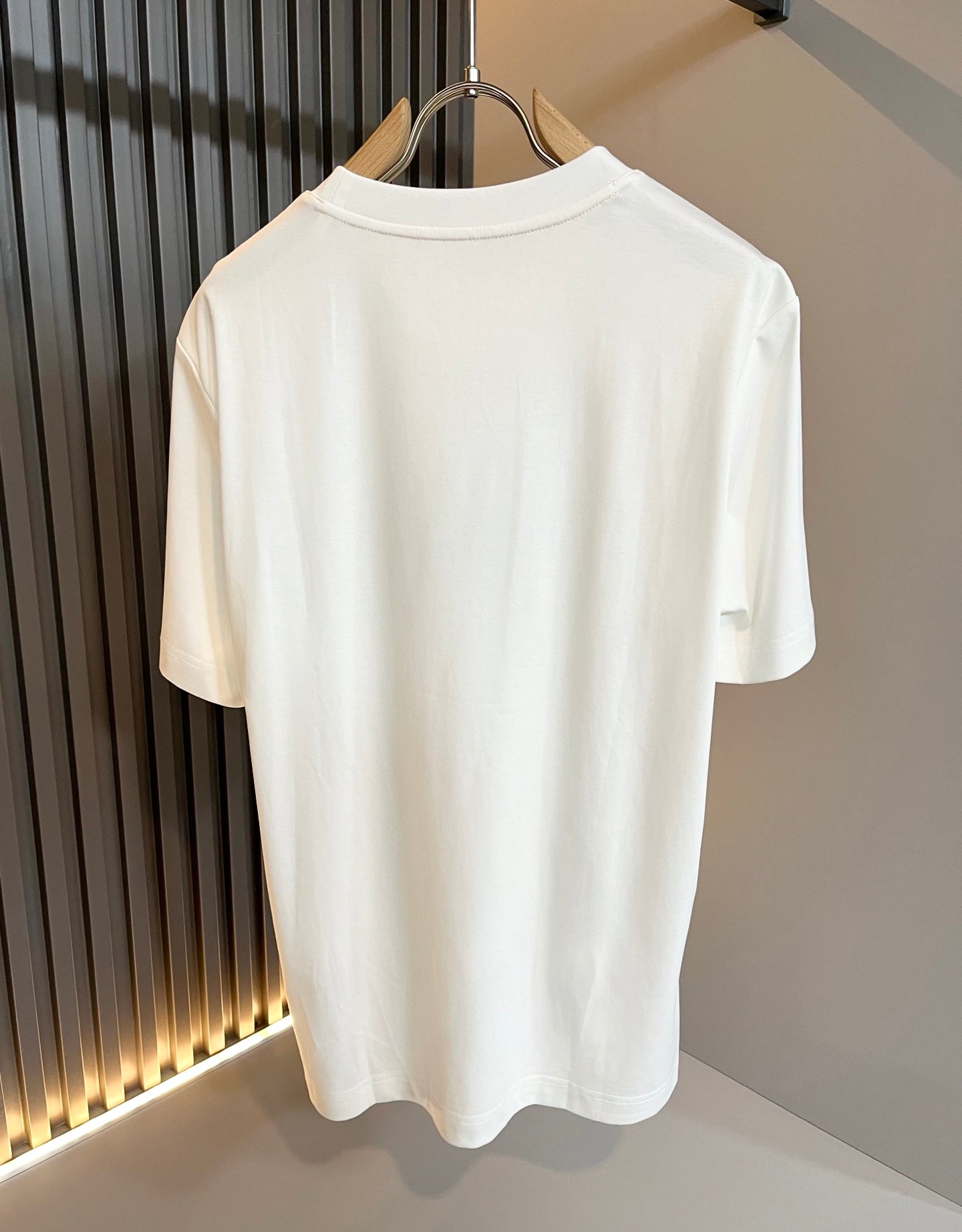 HERM* 2025ss new mercerized cotton t-shirt