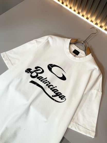 BALENC* 2025ss new cotton leisure t-shirt