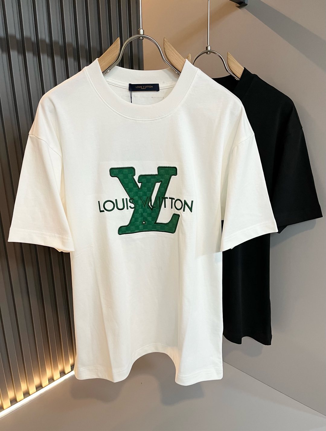 LOUI*V 2025ss new cotton t-shirt pattern embroidery