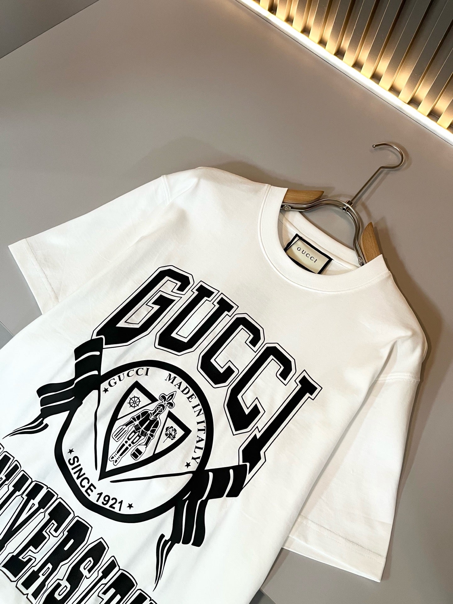 GUC*  2025ss new cotton t-shirt loose