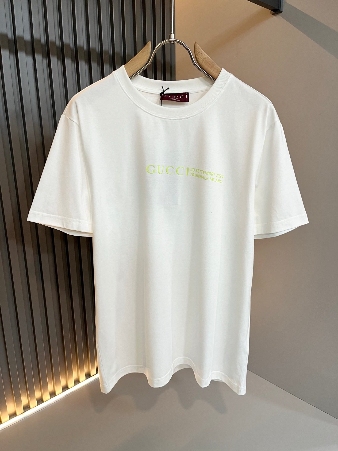 GUC*  2025ss new cotton leisure t-shirt