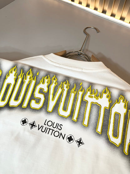 LOUI*V 2025ss new cotton embroider t-shirt