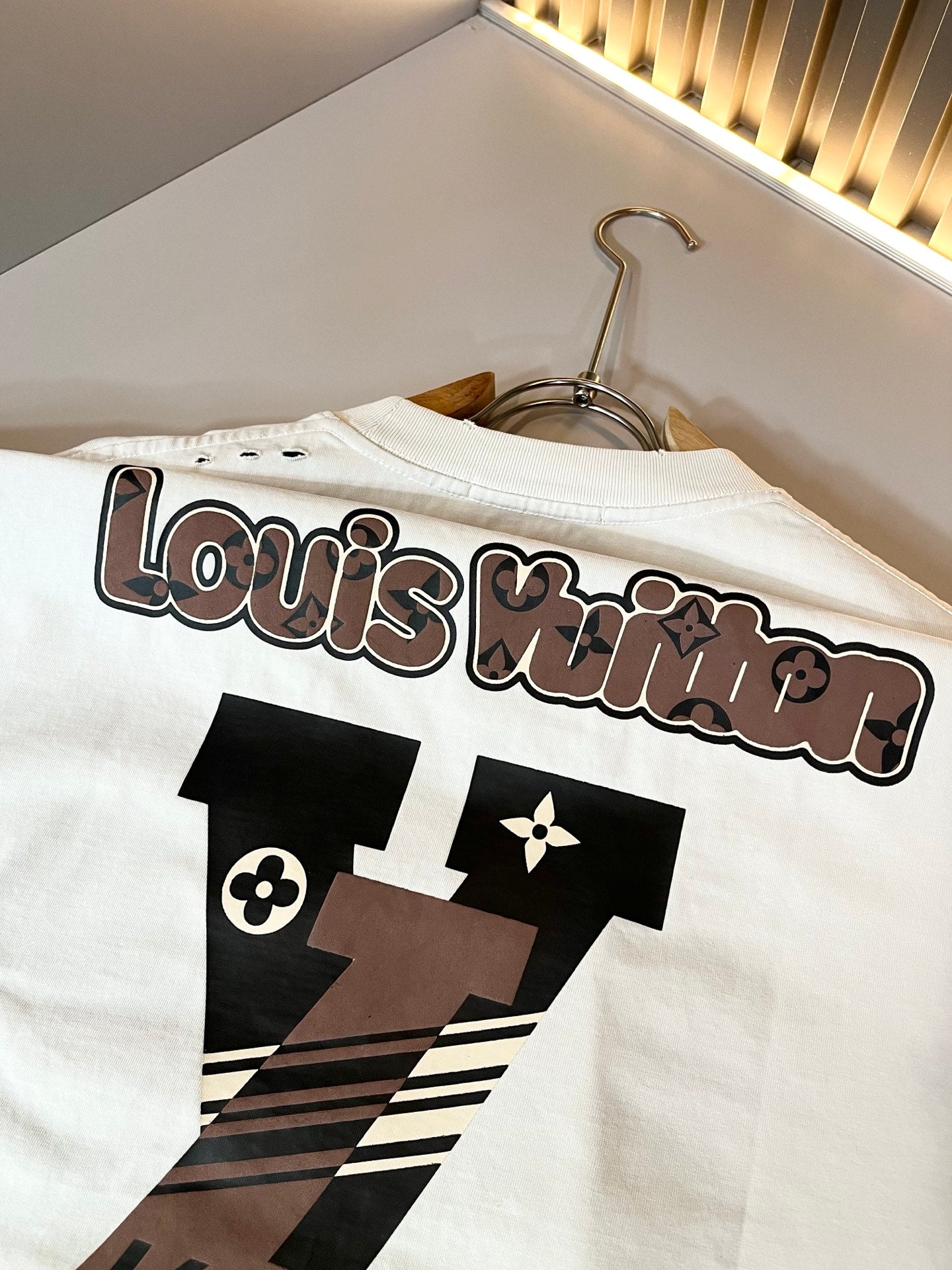 LOUI*V 2025ss new graphic print t-shirt cotton