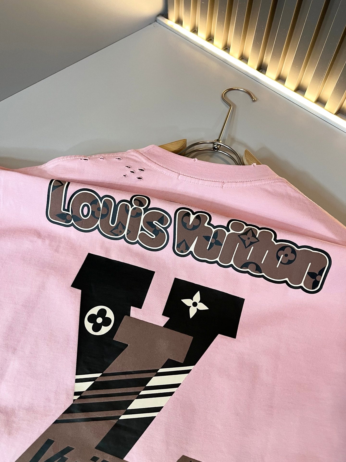 LOUI*V 2025ss new graphic print t-shirt cotton