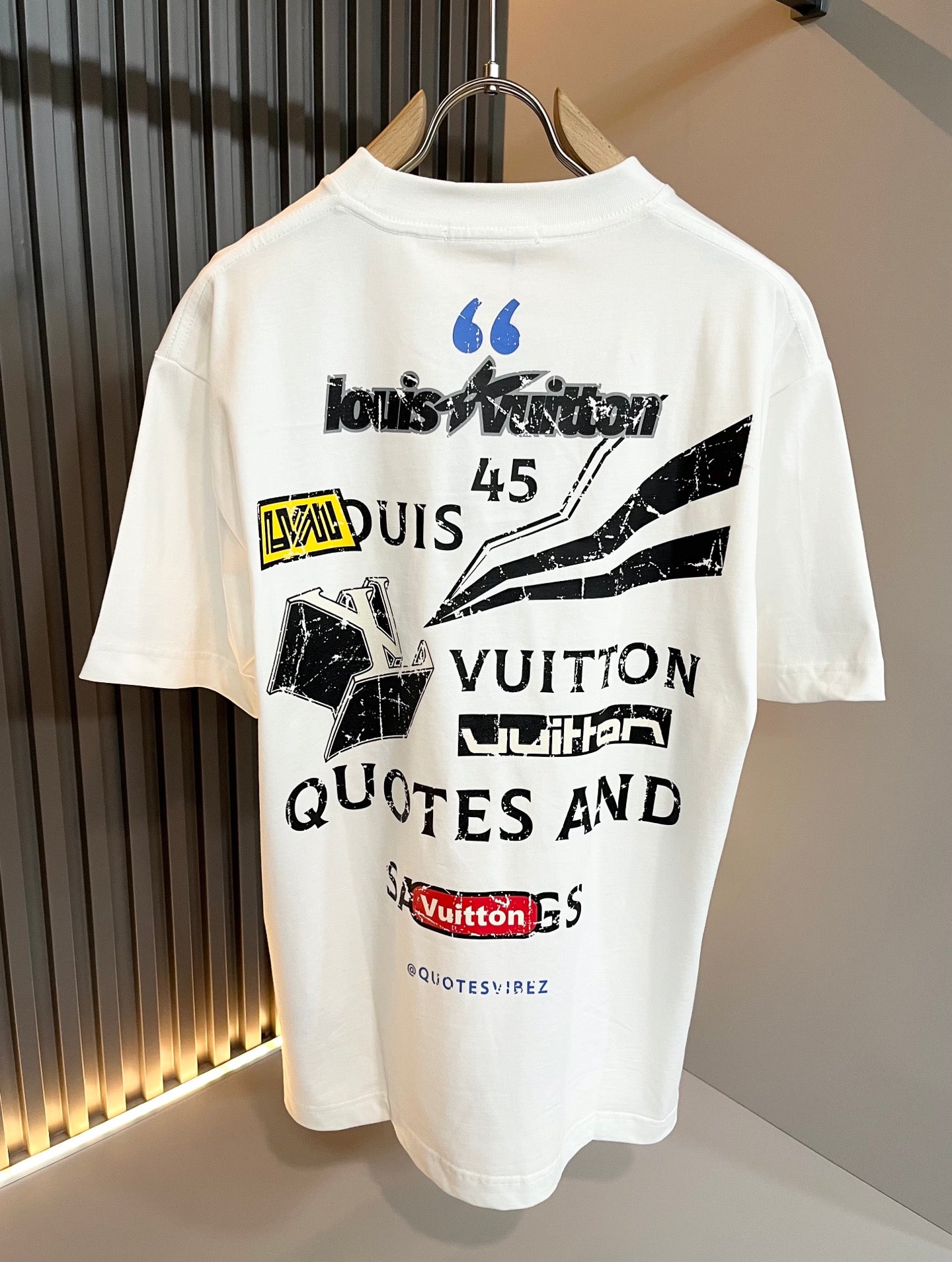 LOUI*V 2025ss graphic print t-shirt cotton