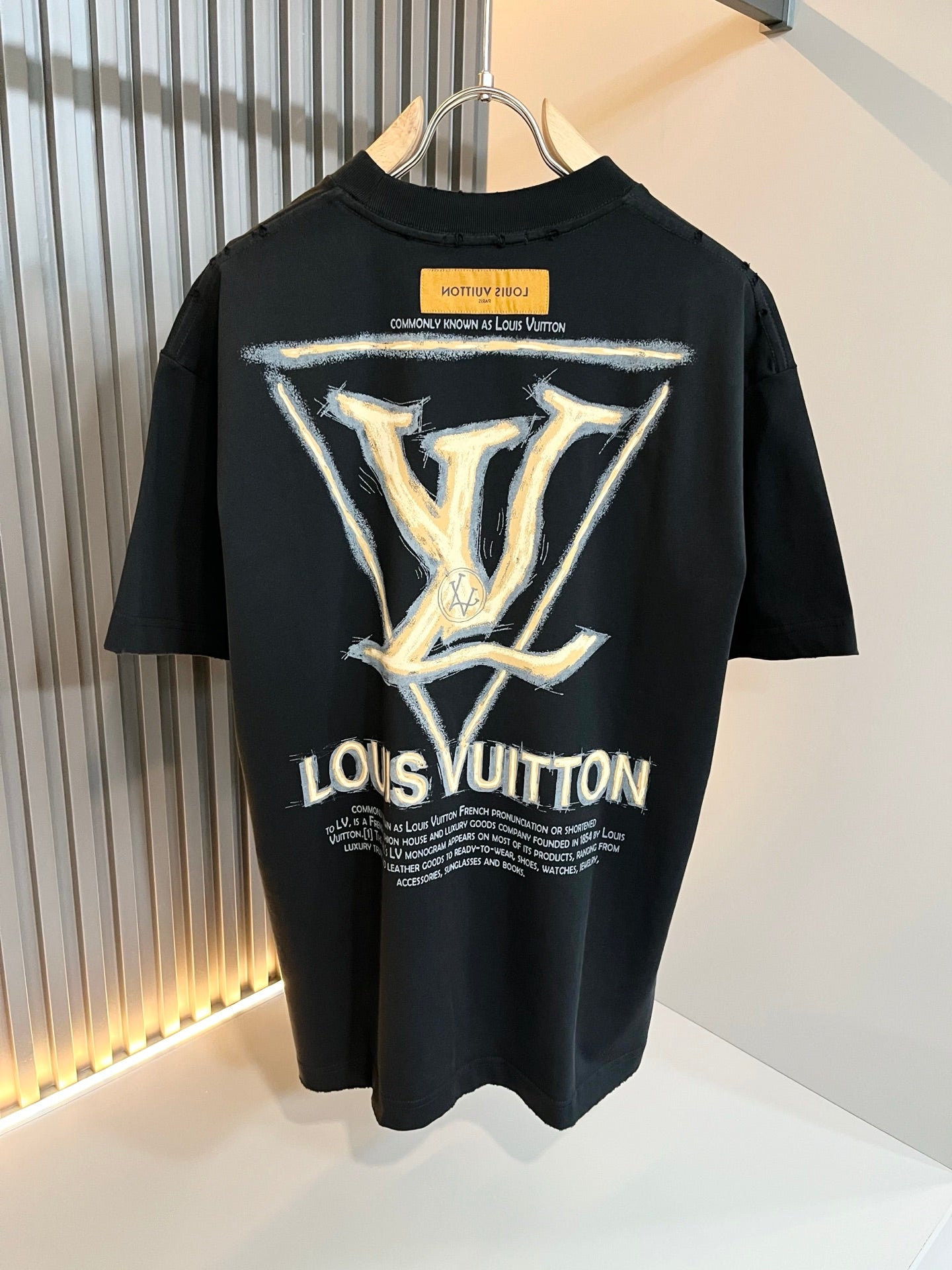 LOUI*V 2025ss graphic print cotton t-shirt