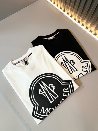 MONCL* 2025ss new cotton printed t-shirt