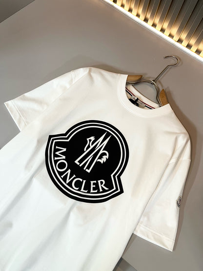 MONCL* 2025ss new cotton printed t-shirt