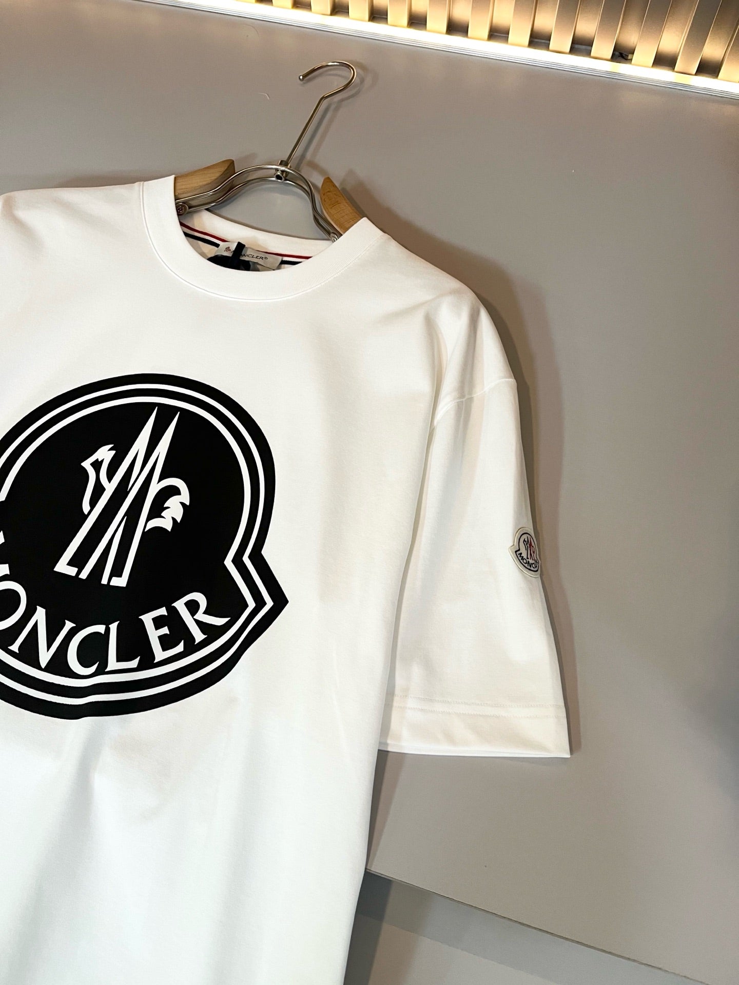 MONCL* 2025ss new cotton printed t-shirt