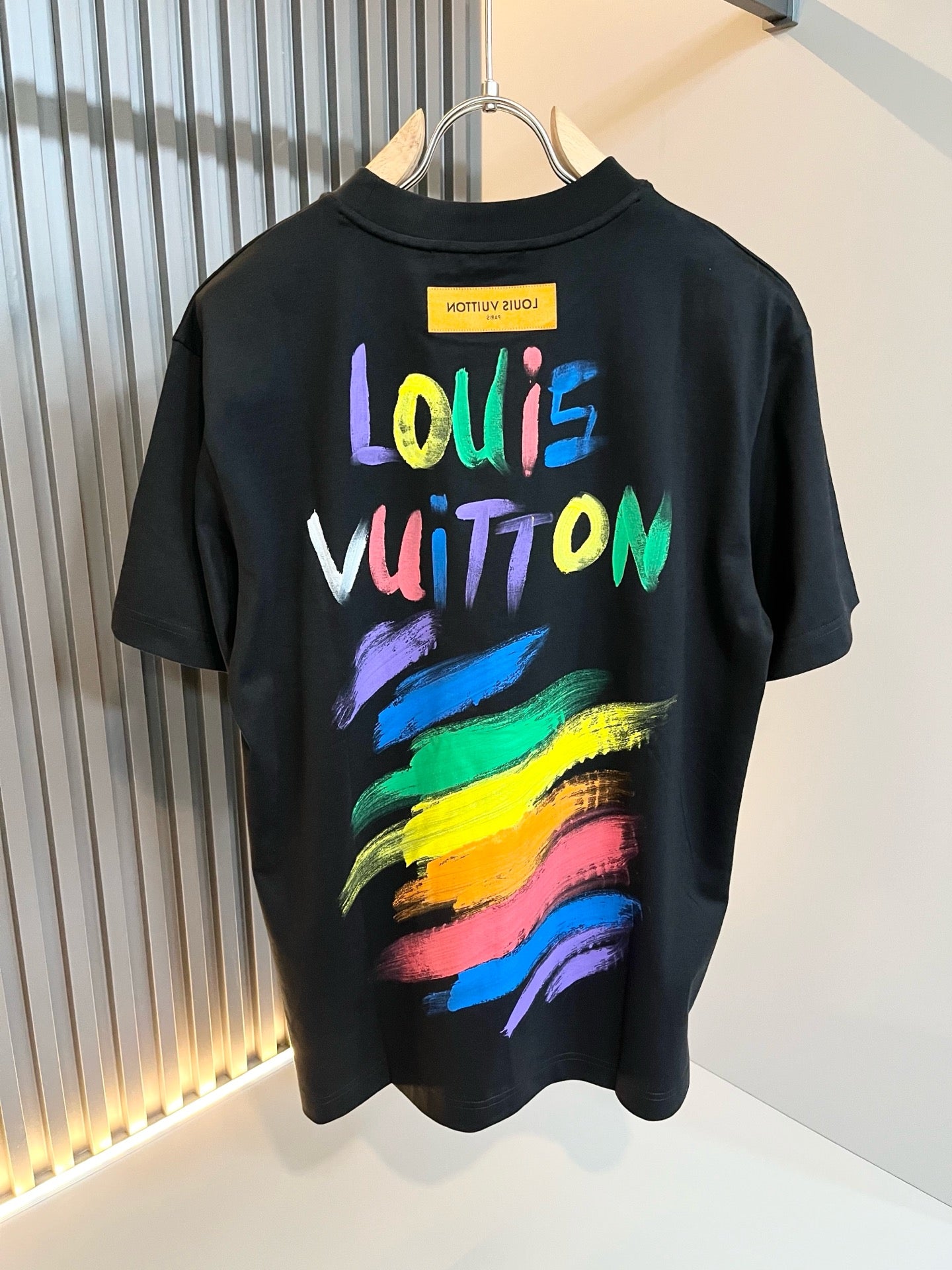 LOUI*V 2025ss new cotton graffiti t-shirt