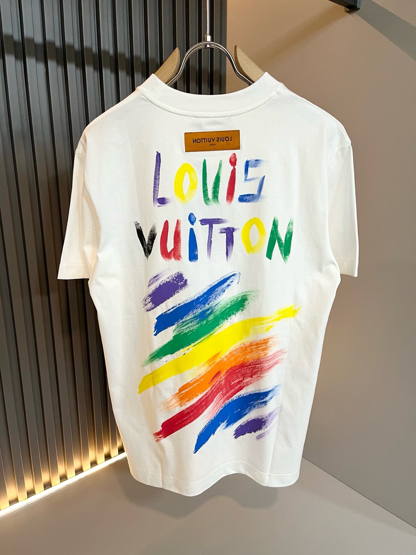 LOUI*V 2025ss new cotton graffiti t-shirt