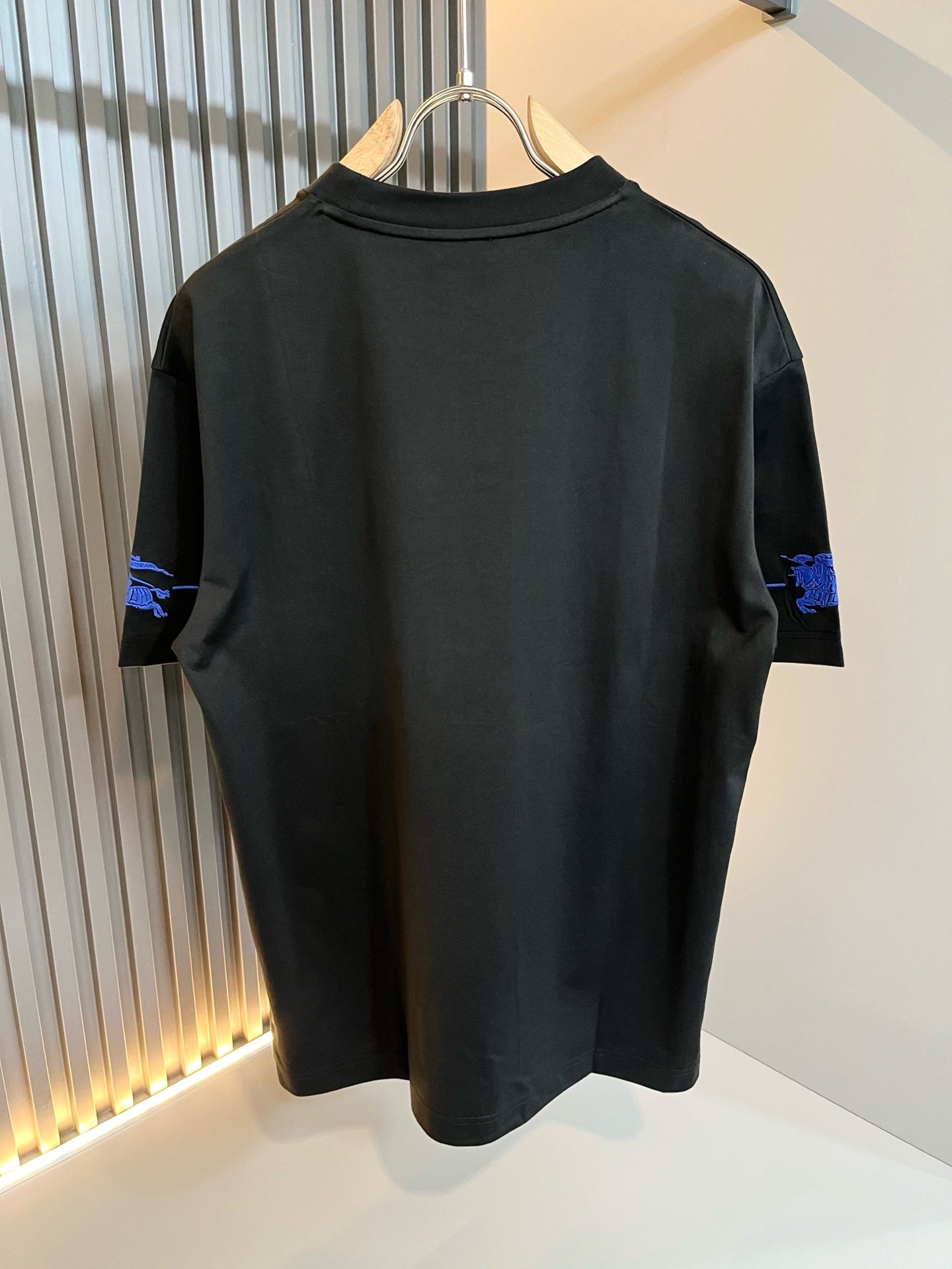 BURB* 2025ss new cotton t-shirt war horse pattern