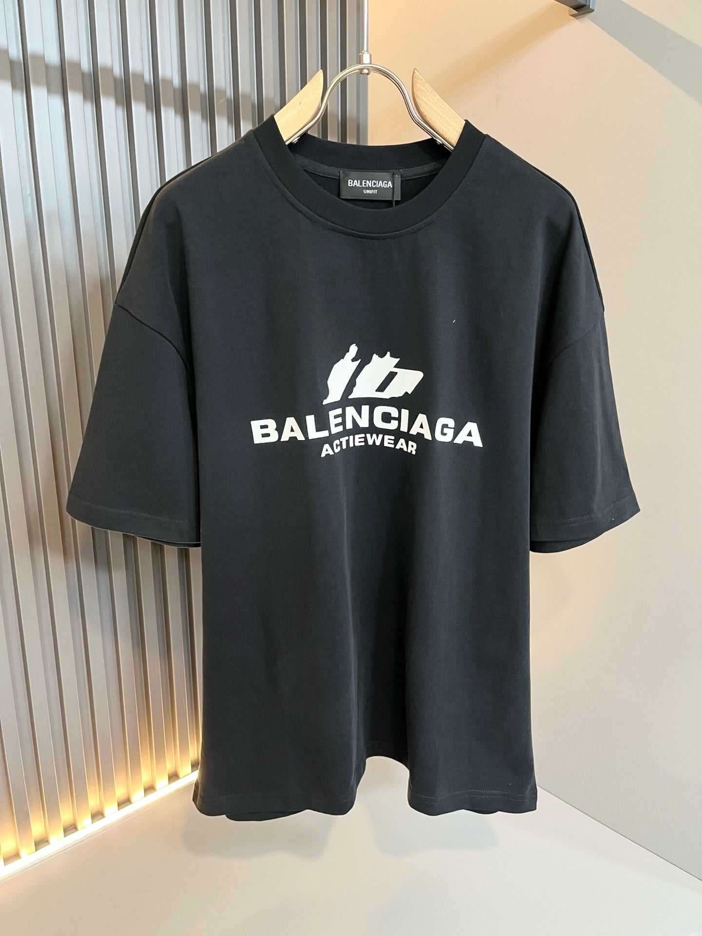 BALENC* 2025ss cotton t-shirt logo lamination