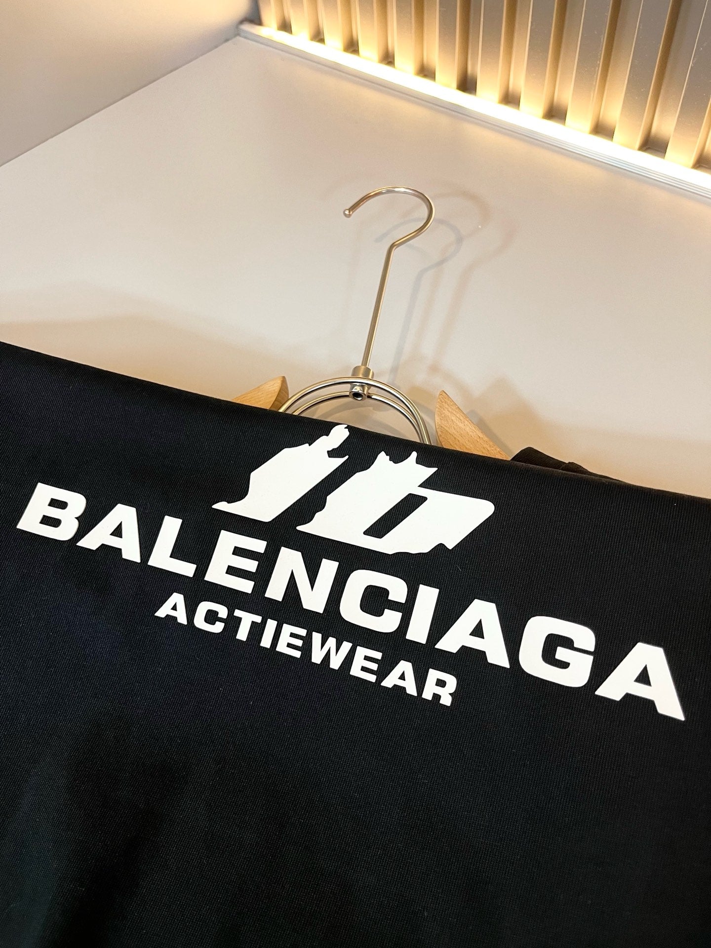 BALENC* 2025ss cotton t-shirt logo lamination