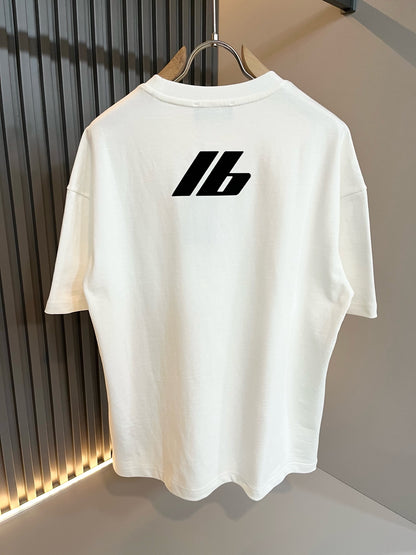 BALENC* 2025ss cotton t-shirt logo lamination