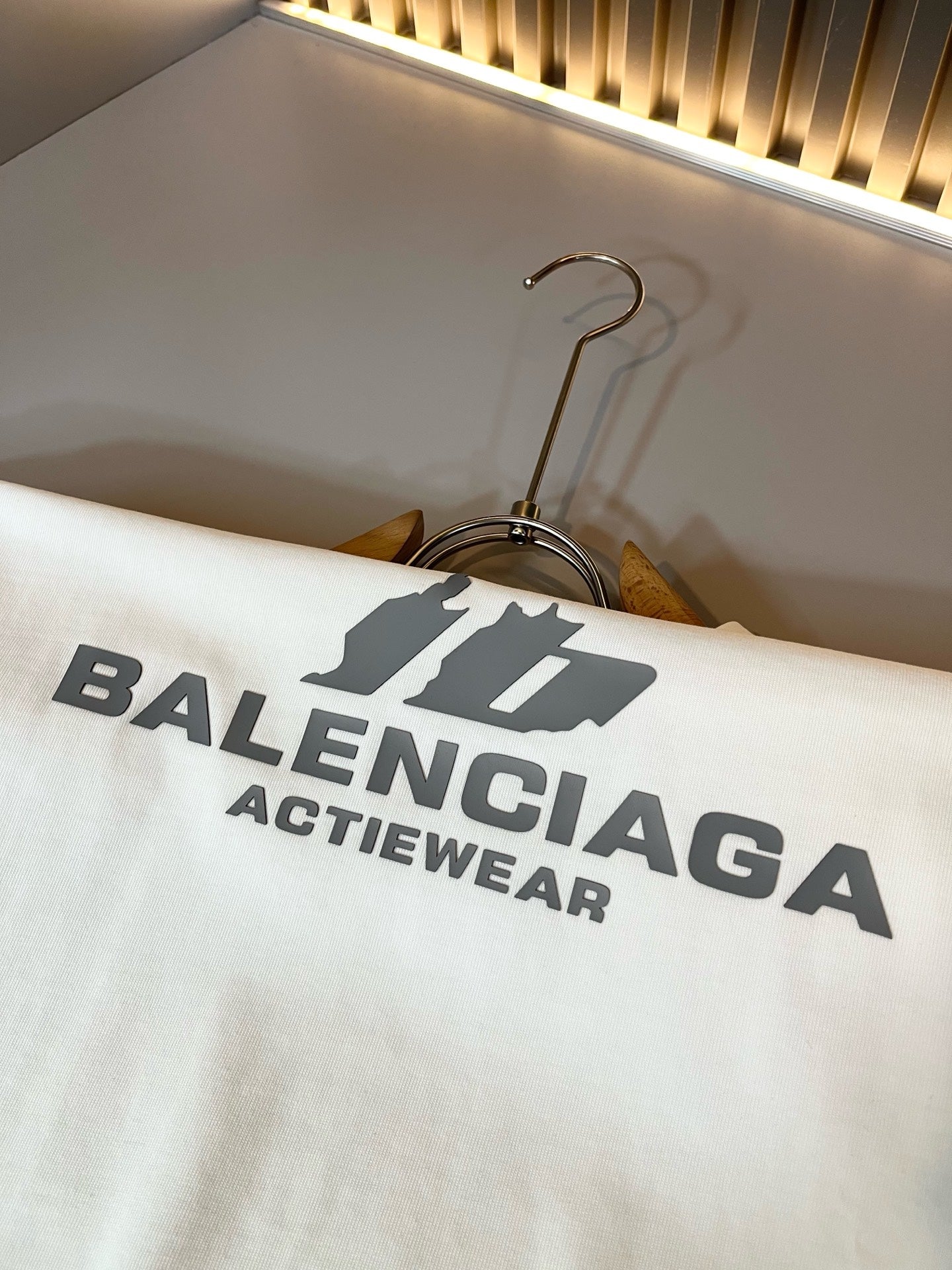 BALENC* 2025ss cotton t-shirt logo lamination