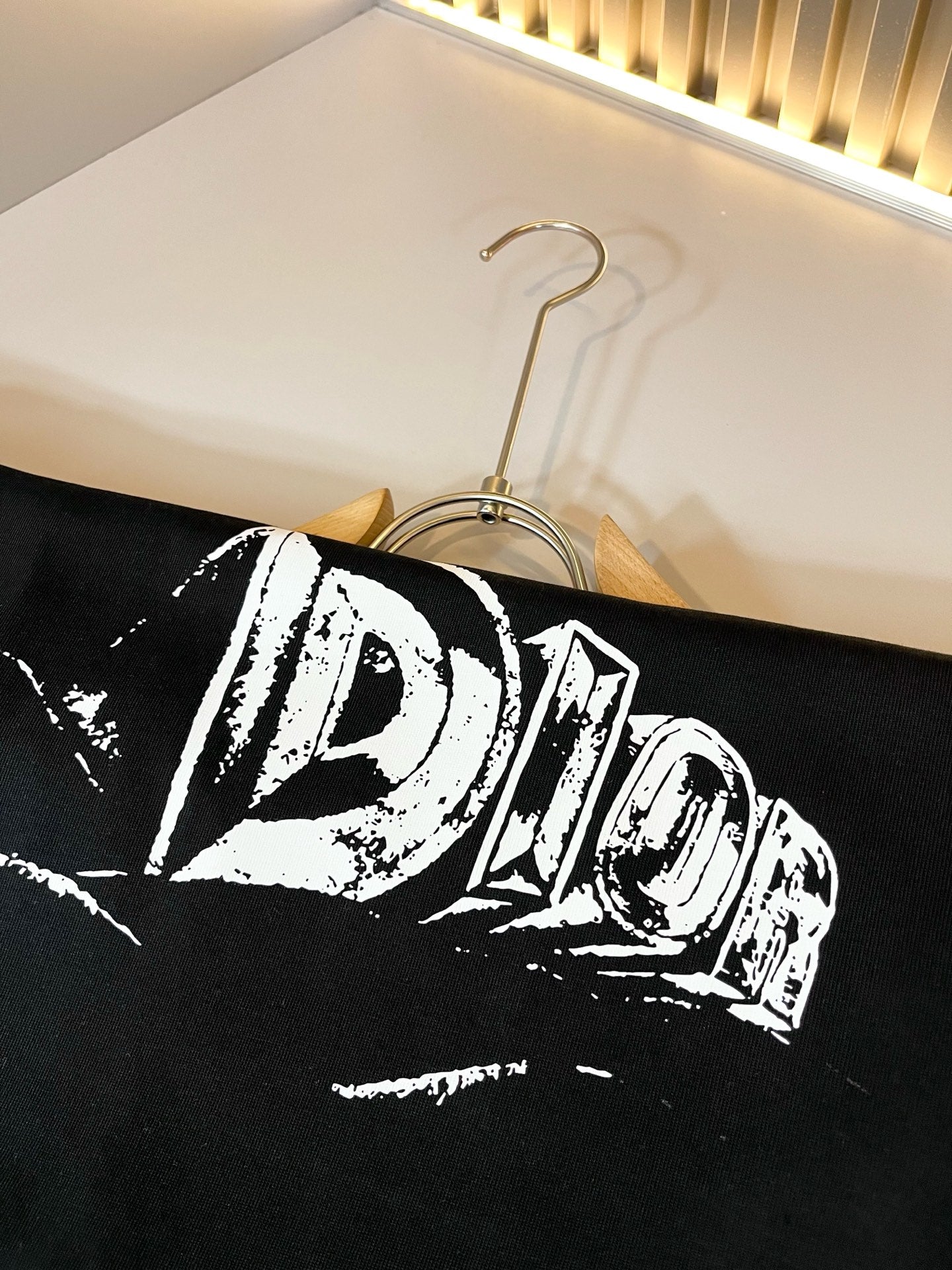 DIO* 2025ss cotton t-shirt three-dimensional letter logo