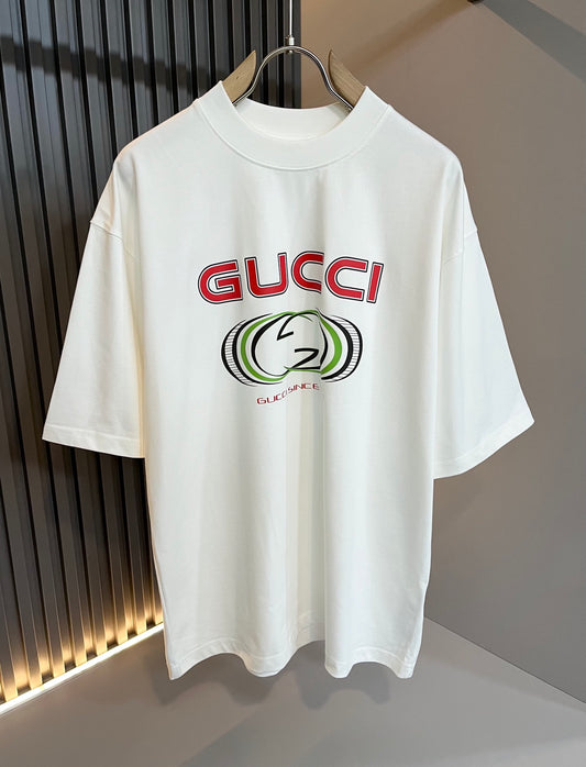 GUC*  2025ss Cotton T-shirt Casual loose