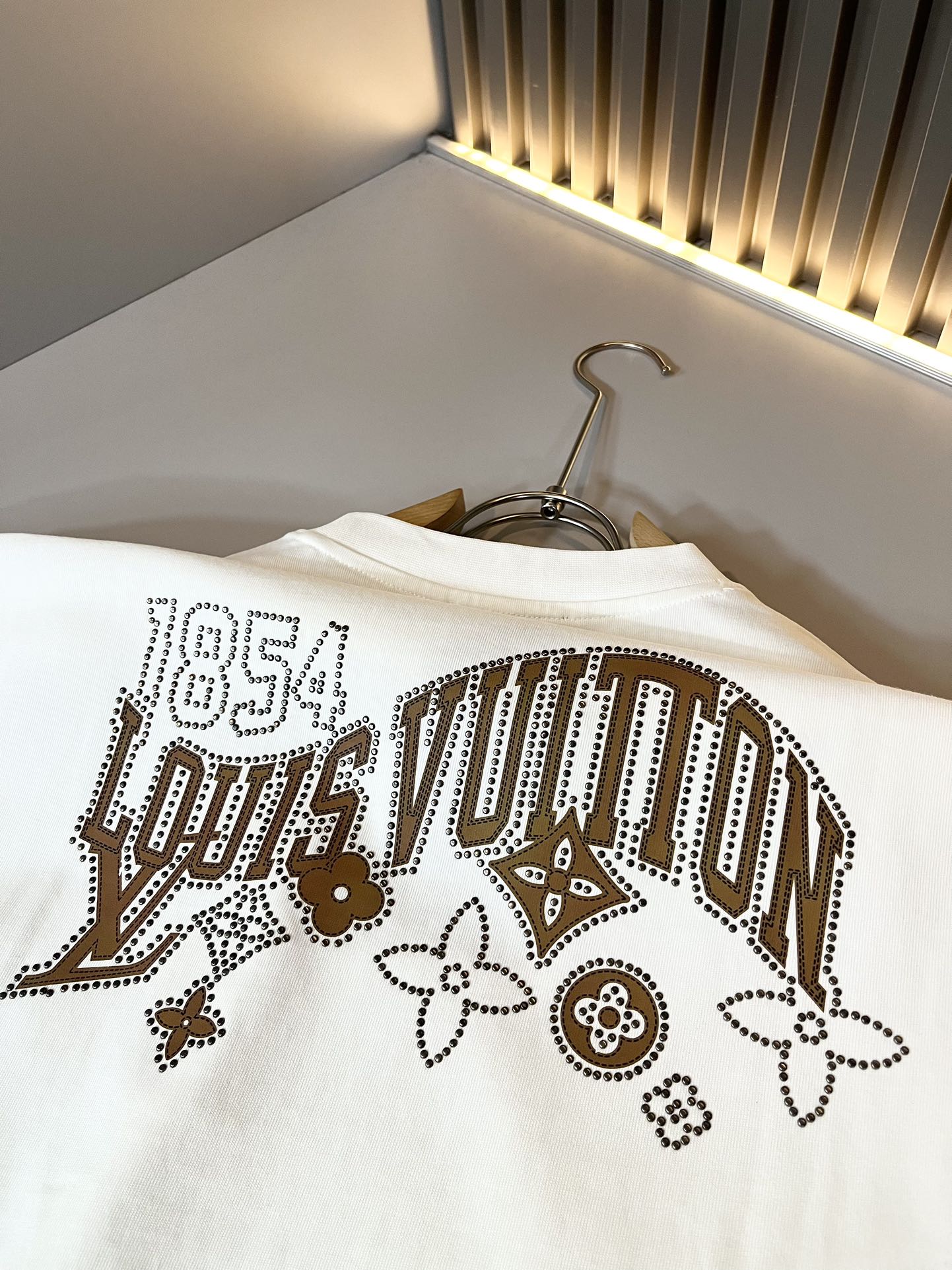 LOUI*V 2025SS new T-shirt Pattern lamination Cotton