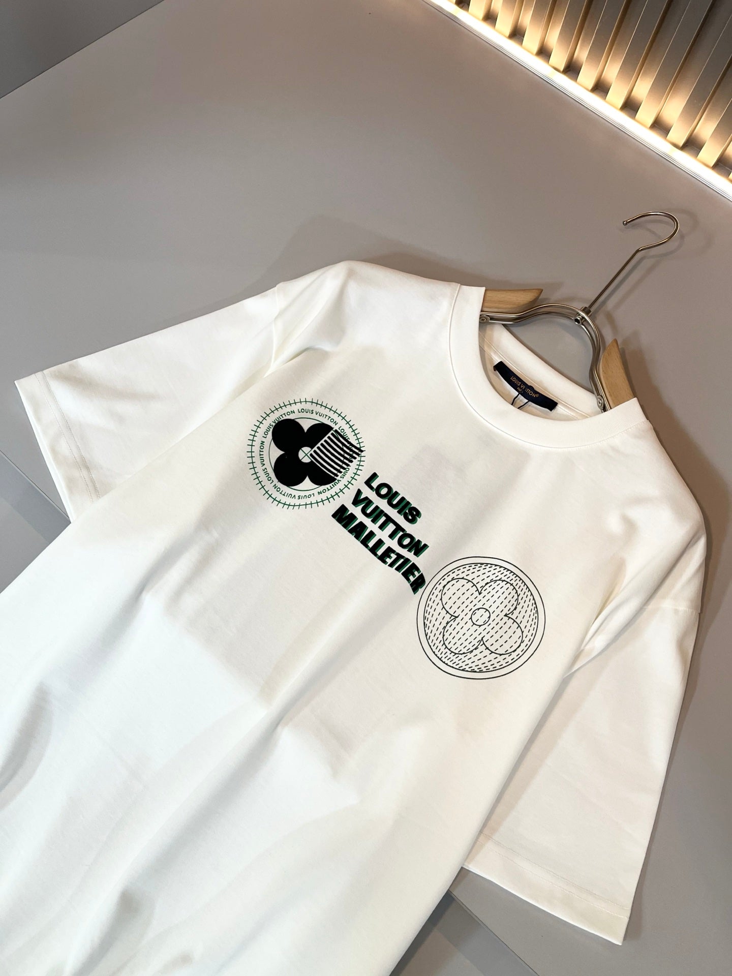 LOUI*V 2025ss new cotton T-shirt printing process