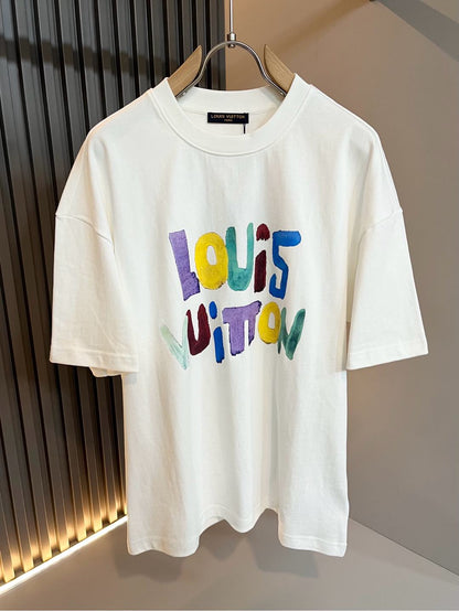 LOUI*V 2025ss new t-shirt graphic printing