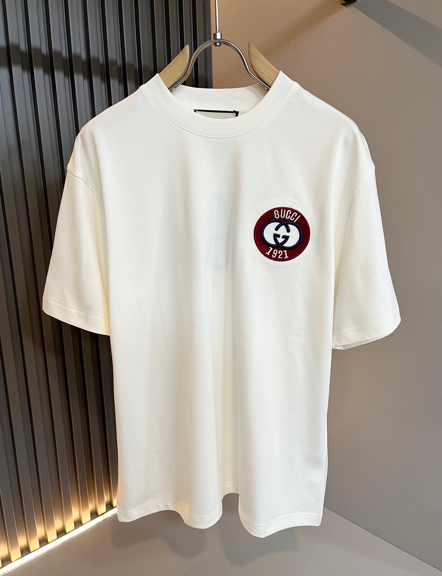 GUC*  2025 new crew neck T-Shirt embroidery