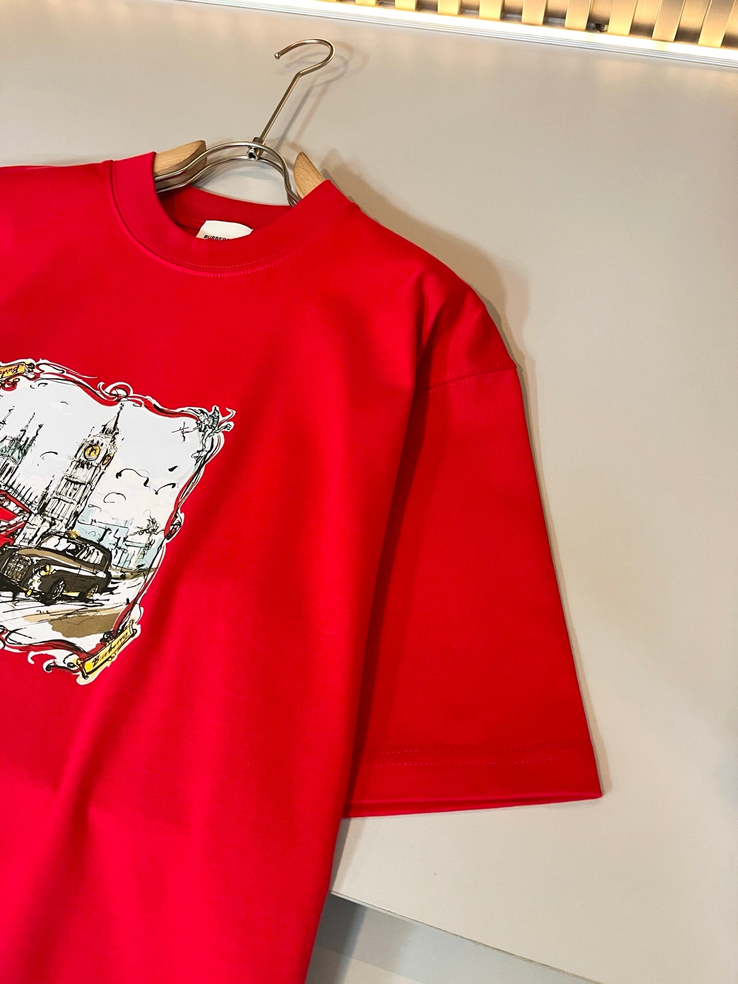 BURB* 2025ss new t-shirt graphic print design