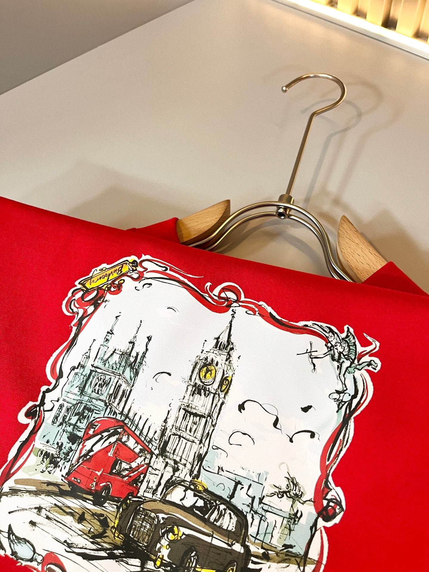 BURB* 2025ss new t-shirt graphic print design