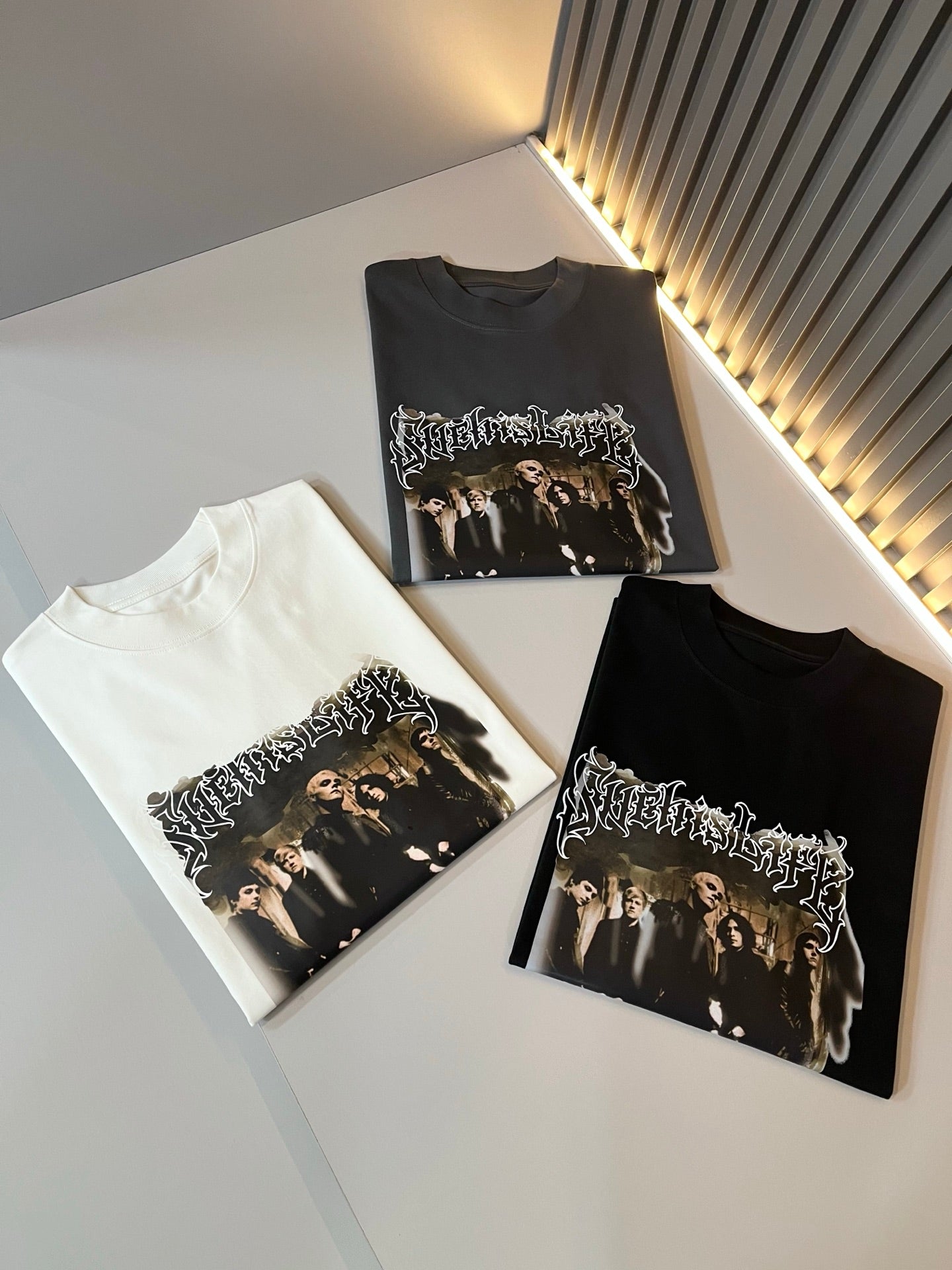 BALENC* 2025ss new printed pattern t-shirt cotton