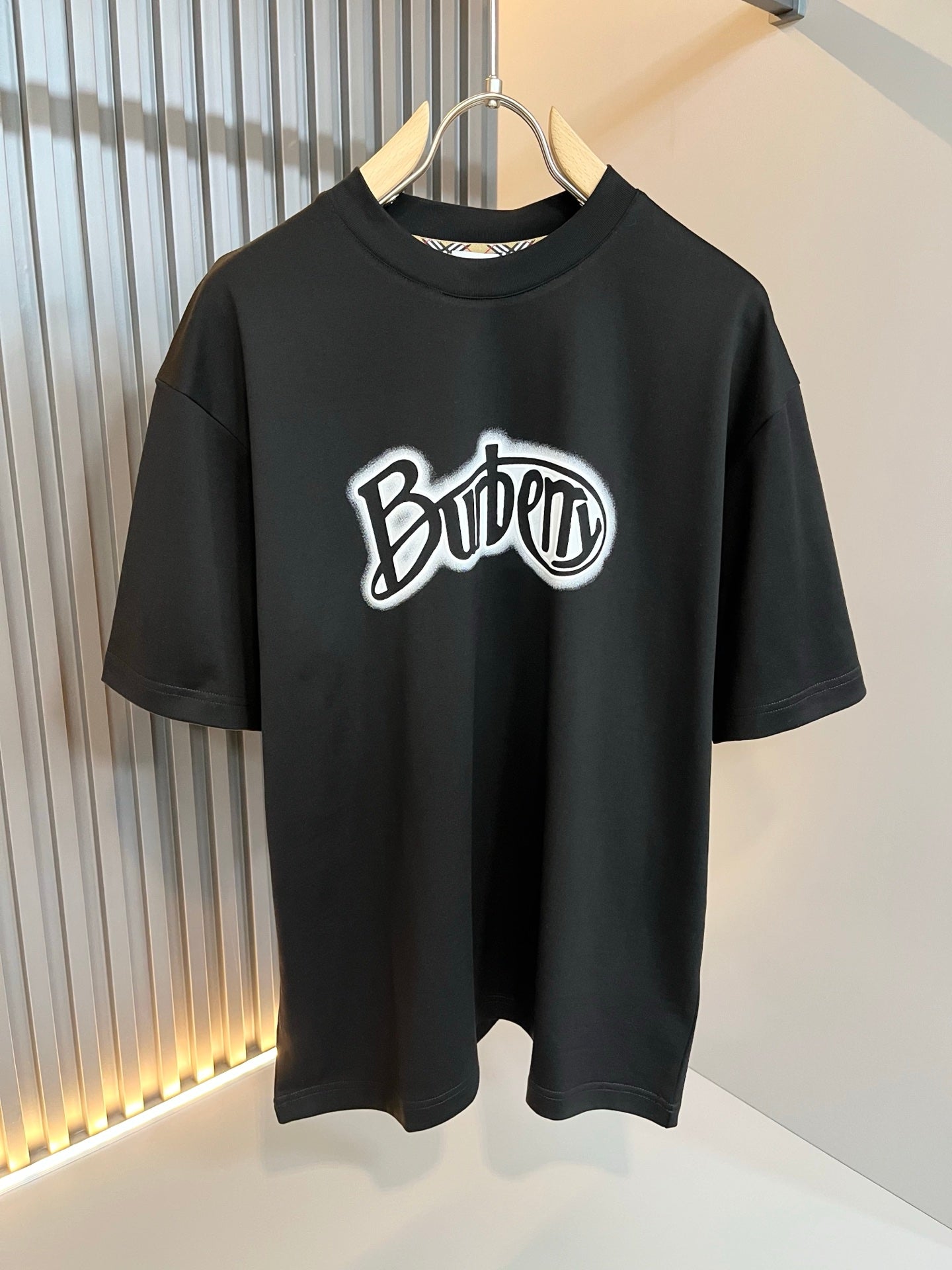 BURB* 2025ss new cotton t-shirt graphic printing