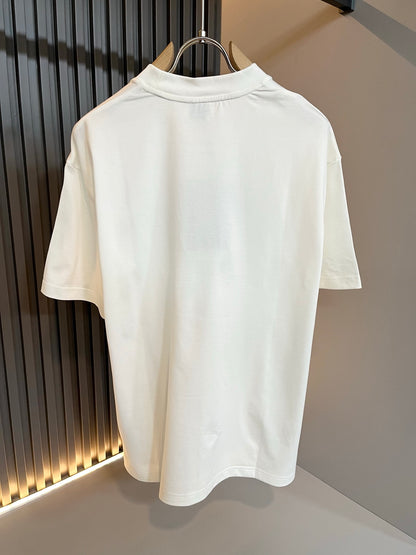 BURB* 2025ss new cotton t-shirt graphic printing