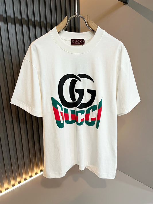 GUC*  2025ss new cotton t-shirt printing