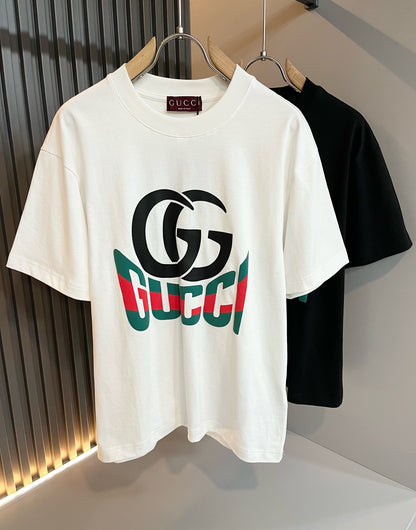 GUC*  2025ss new cotton t-shirt printing