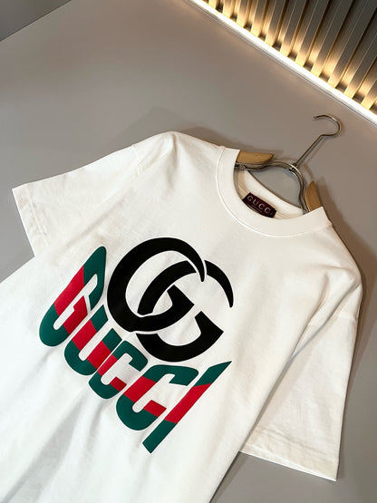 GUC*  2025ss new cotton t-shirt printing