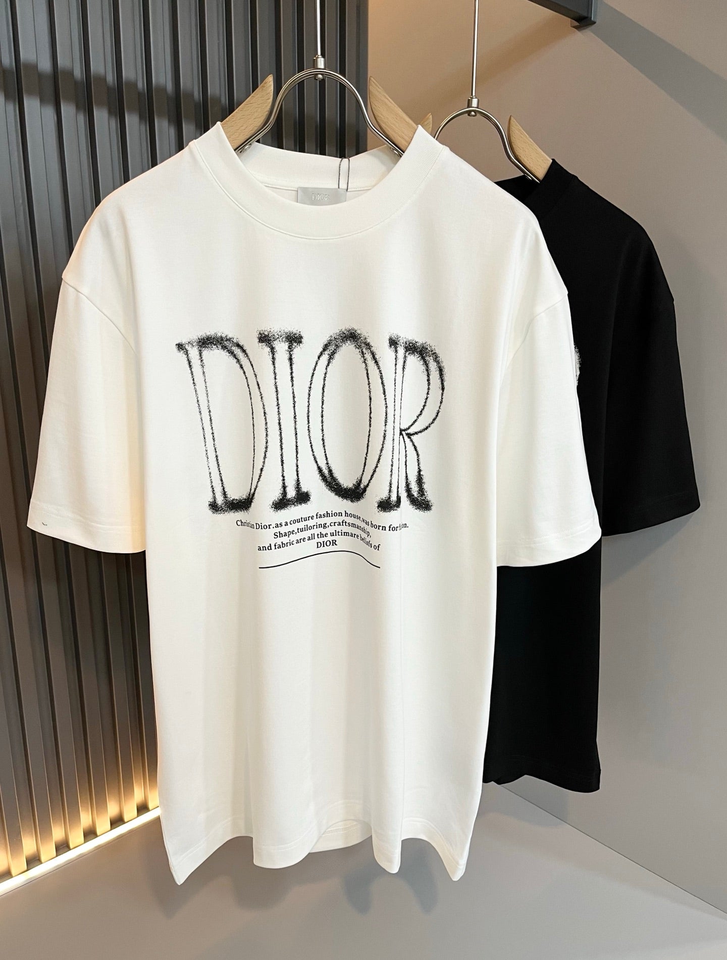 DIO 2025ss new printed T-shirt cotton