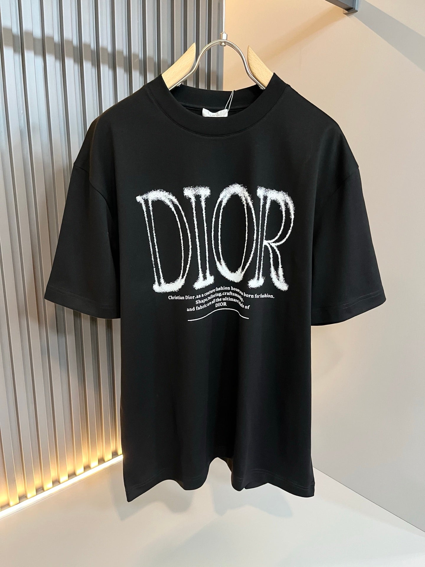 DIO 2025ss new printed T-shirt cotton