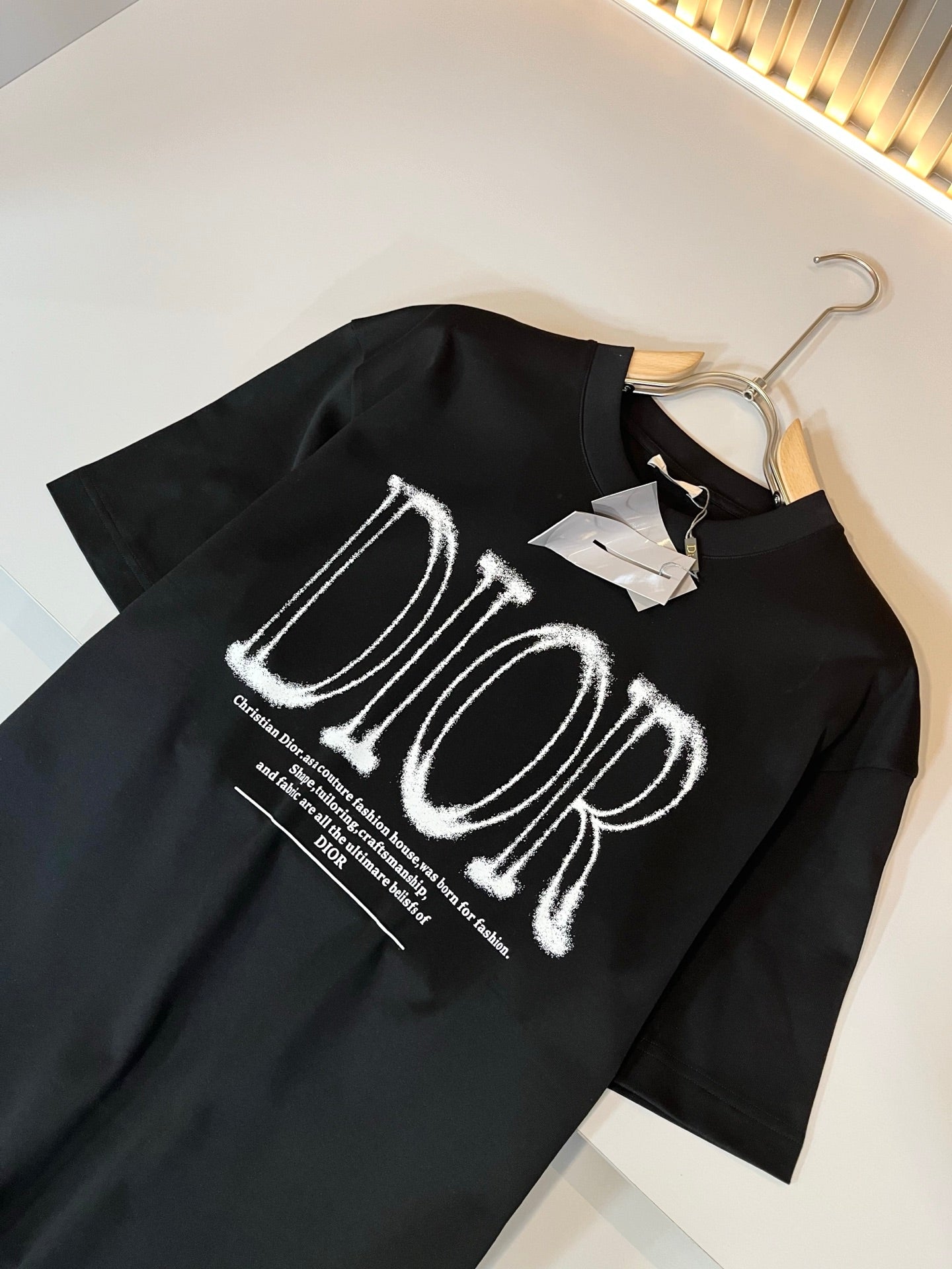 DIO 2025ss new printed T-shirt cotton