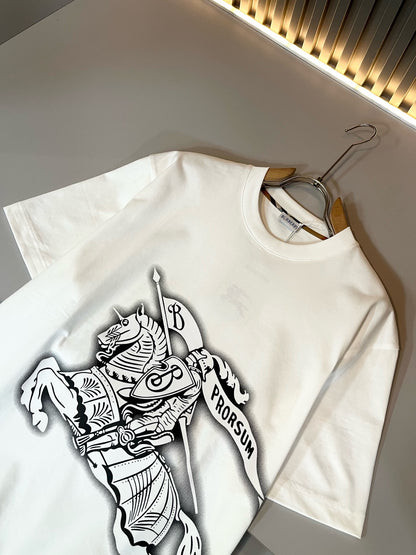 BRUB* 2025ss new t-shirt velvet pattern