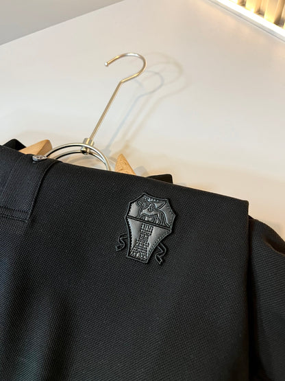 BRU*C 2025ss new polo embossed logo on chest