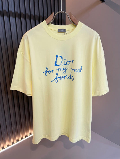 DIO* 2025ss new cotton leisure t-shirt