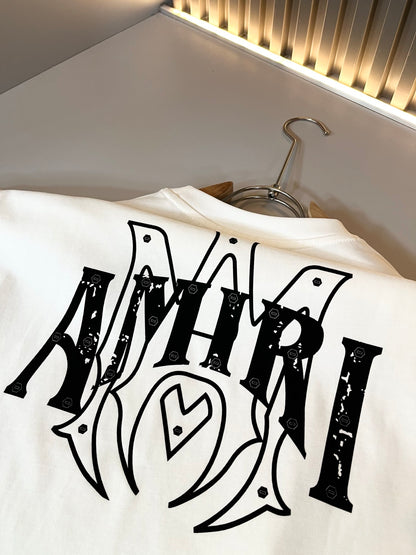 AMI* 2025ss new t-shirt printing