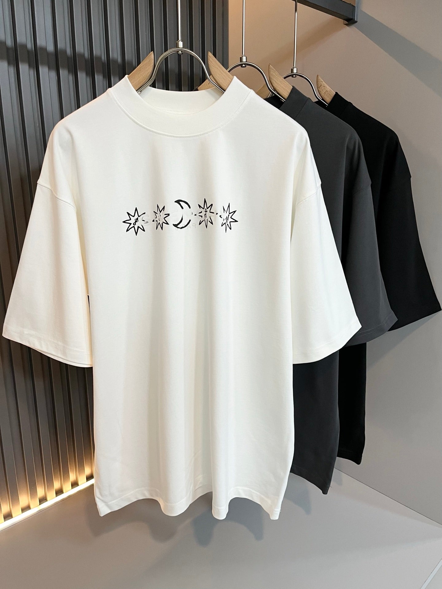 GIV* 2025ss new cotton t-shirt printed pattern