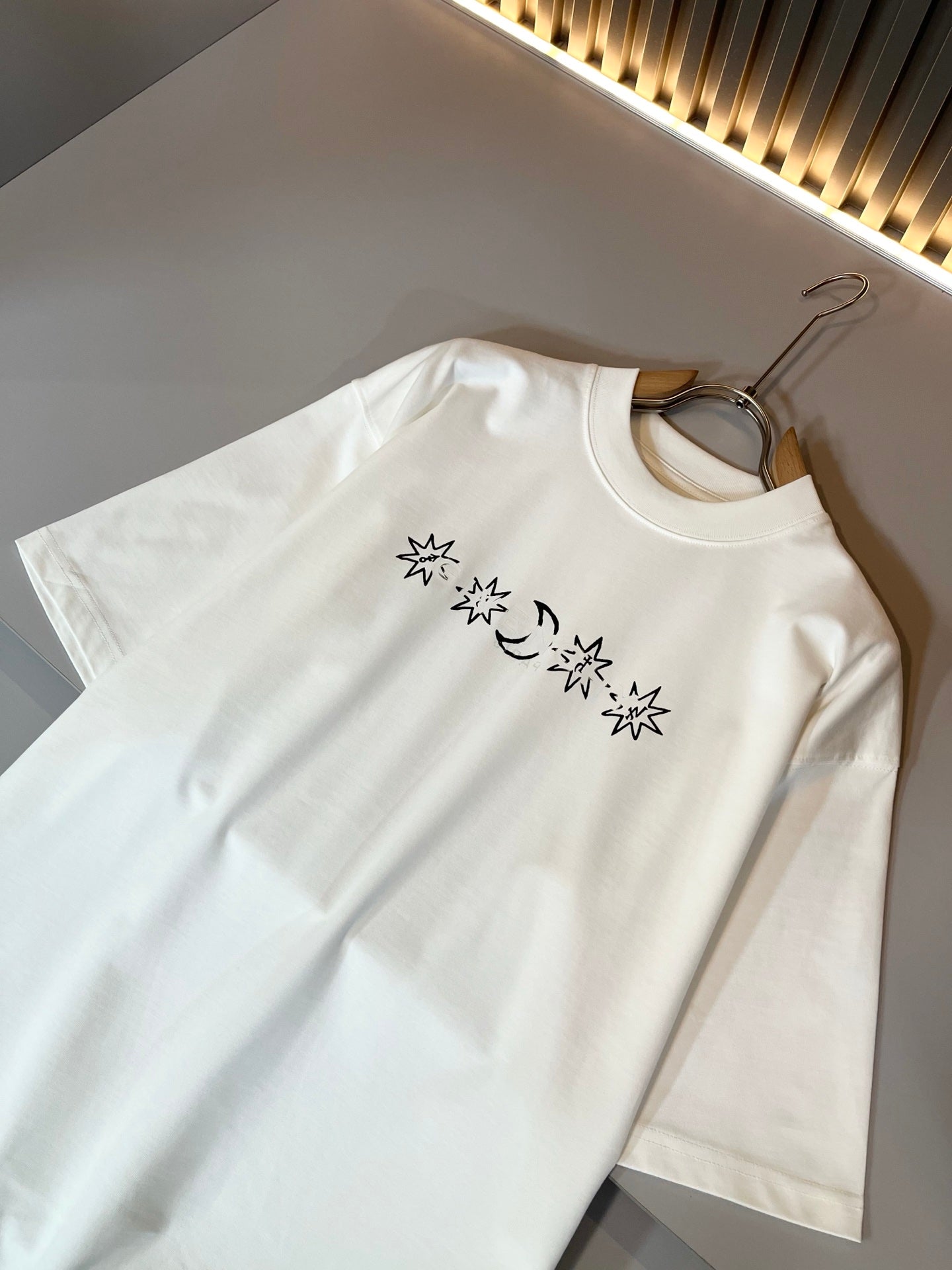 GIV* 2025ss new cotton t-shirt printed pattern