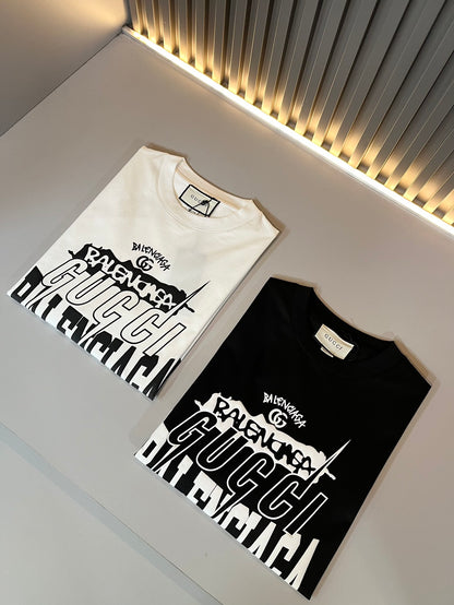 GUC*  & BALENC* new t-shirt cotton