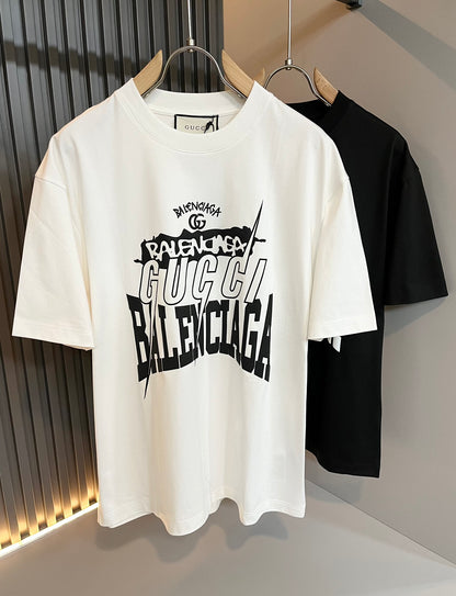 GUC*  & BALENC* new t-shirt cotton