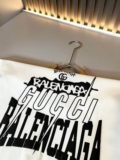 GUC*  & BALENC* new t-shirt cotton