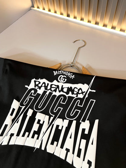 GUC*  & BALENC* new t-shirt cotton