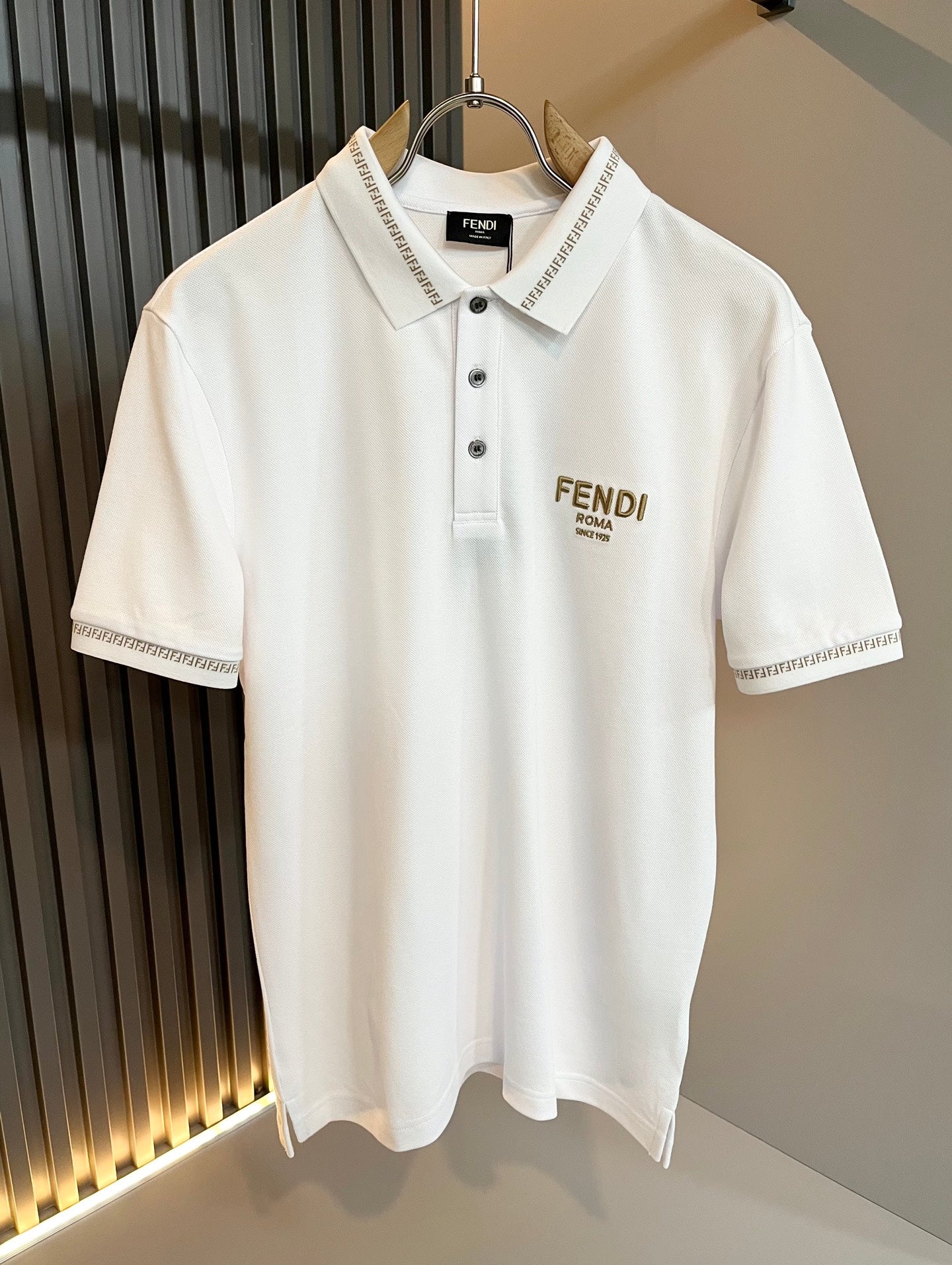 FEN* 2025ss new polo letter logo