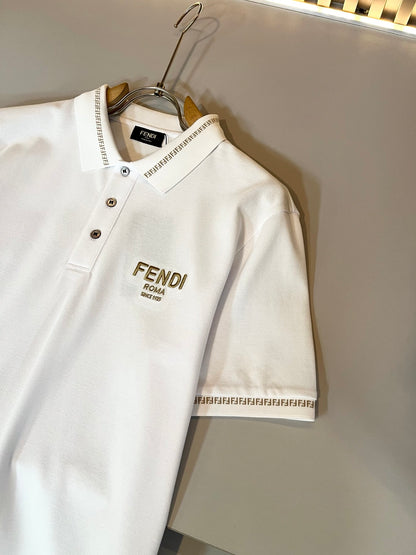 FEN* 2025ss new polo letter logo