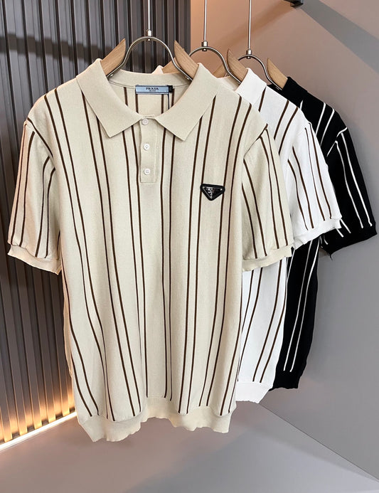 PRA* 2025ss new sweaters short-sleeved t-shirt